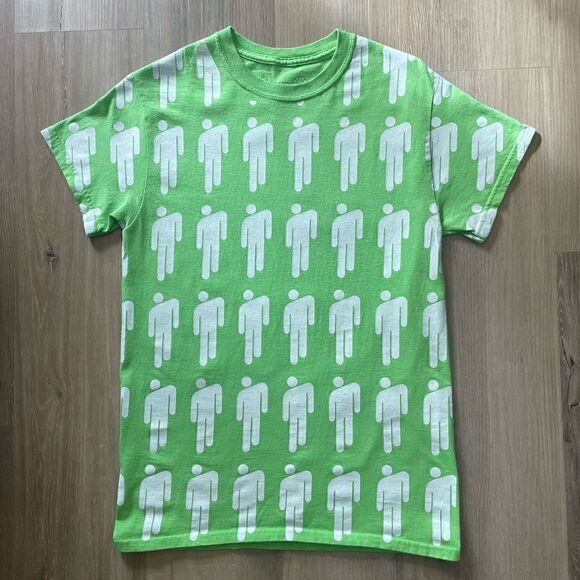 Billie Eilish x Takashi Murakami Blohsh Pattern T Shirt Size Women Small TM/KK - Picture 1 of 6